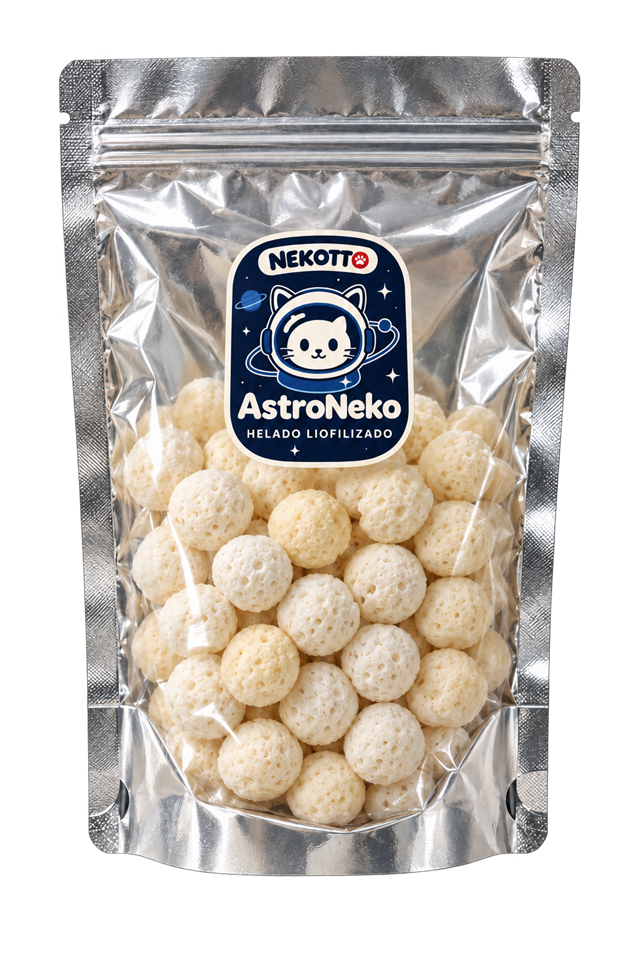 Pouch transparente AstroNeko de 35 gramos